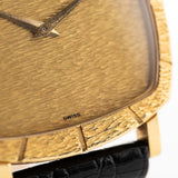 Piaget TV Automatic 18k Bark 1970s