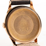 Omega Constellation 18k Rose Date Onyx 1960