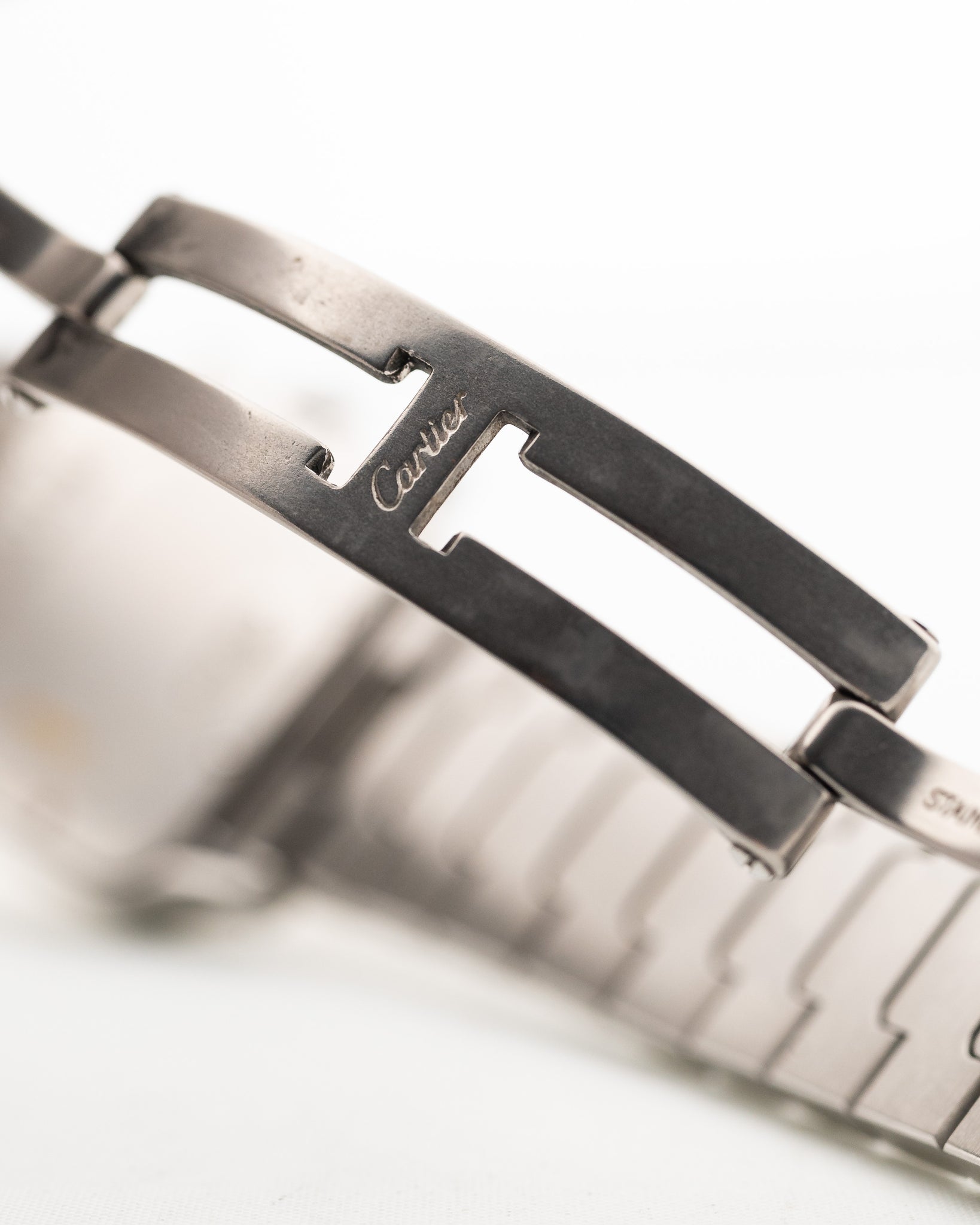 Cartier Santos Galbée Chronograph 2000s