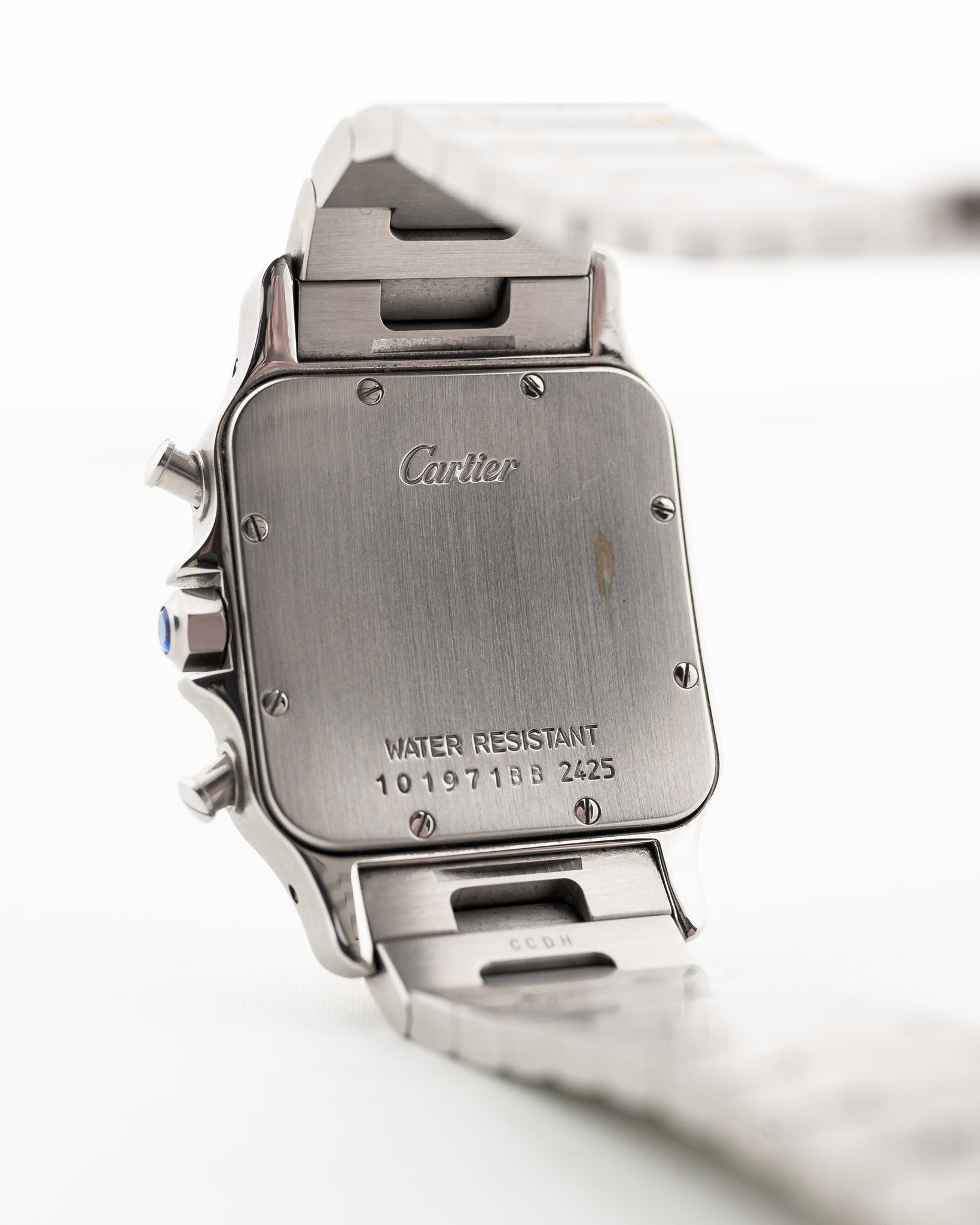 Cartier Santos Galbée Chronograph 2000s