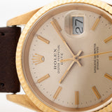 Rolex Oyster Perpetual Date 18k 1989