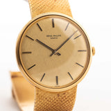 Patek Philippe 18k Calatrava Linen 1970s