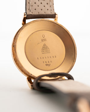 Omega Sub Second Jumbo 18k Rose 1952