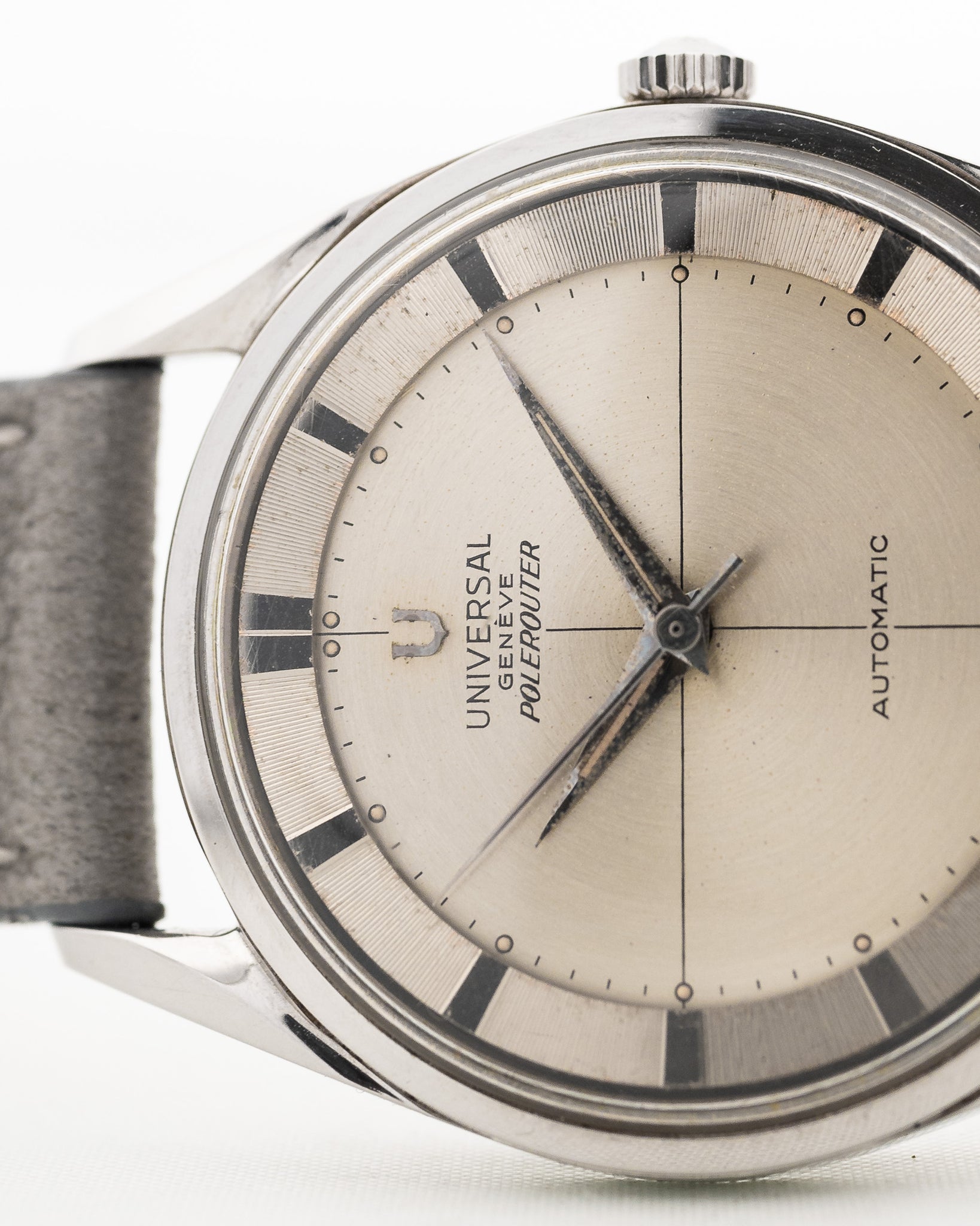 Universal Geneve Polerouter Silver 1960