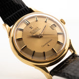 Omega Constellation 18k Pie Pan Onyx 1962