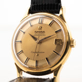 Omega Constellation 18k Pie Pan Onyx 1962