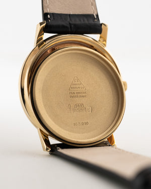 Omega Constellation Pie Pan Onyx 18k 1966