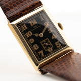 Iwc Rectangular Art Deco 14k 1928