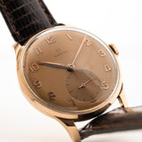 Omega Cappuccino 14k Jumbo 1947