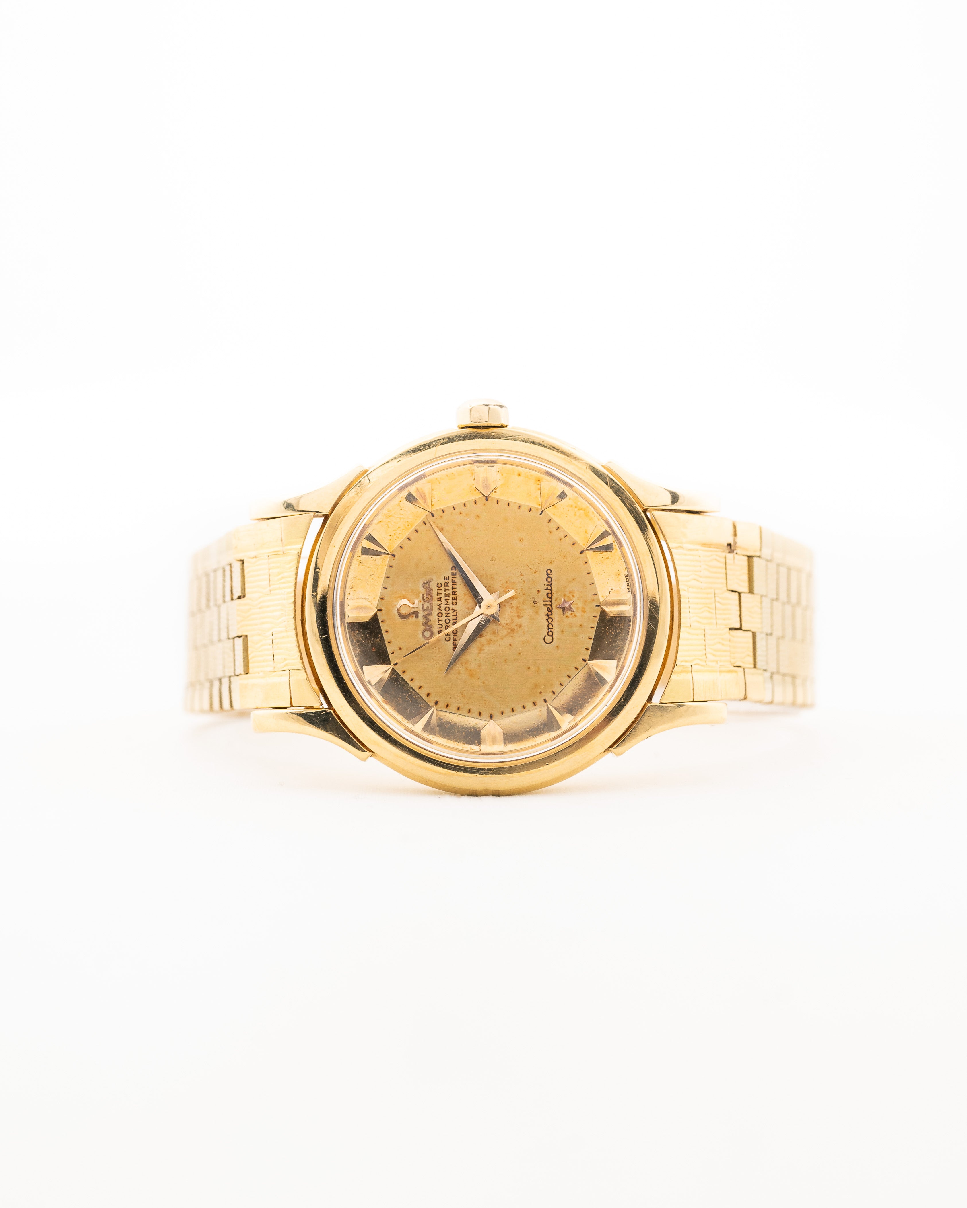 Omega constellation outlet 18k