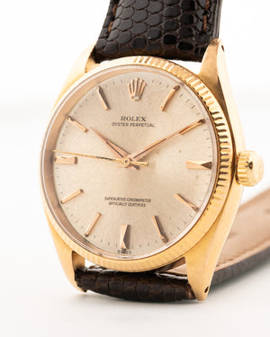 Rolex Oyster Perpetual 18k Rose 1962