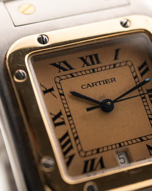 Cartier Santos Galbée Brown 1990s