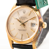 Rolex Oyster Perpetual Date 18k 1983