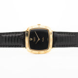 Rolex Cellini 18k Black Roman 1970