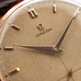 Omega Honeycomb 18k Jumbo 1950