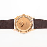 Universal Geneve Polerouter 18k Rose De Luxe 1957