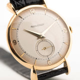 Jaeger LeCoultre Teardrop 18k Railroad 1940s