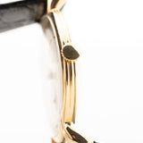 Jaeger LeCoultre Teardrop 18k Railroad 1940s