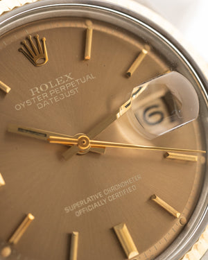 Rolex Datejust Pie Pan Two Tone Ghost 1973