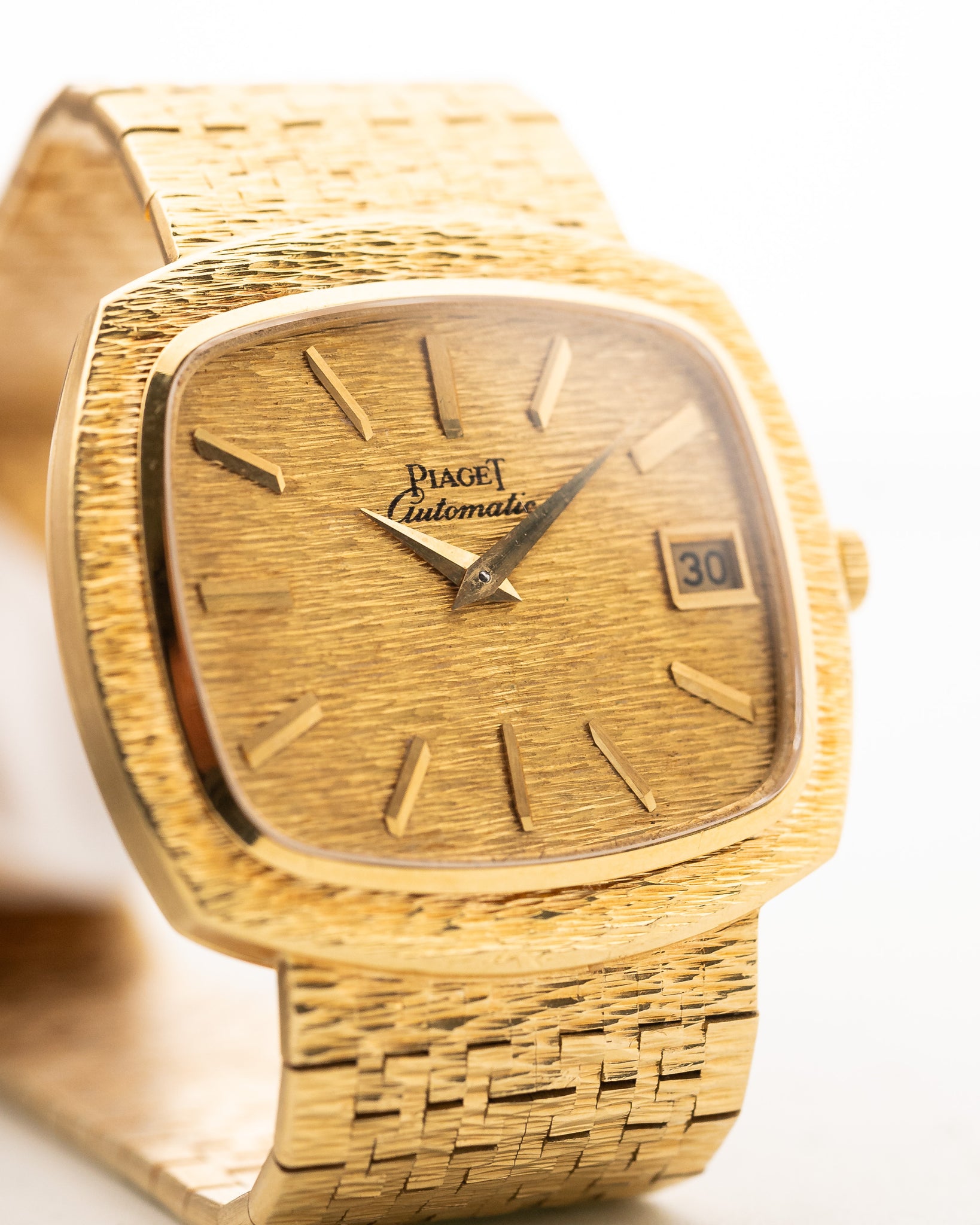 Piaget TV 18k Date Automatic 1970s
