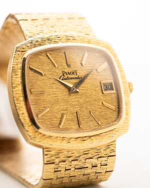 Piaget TV 18k Date Automatic 1970s