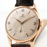 Omega Sub Second Jumbo 18k Rose 1947