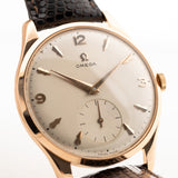 Omega Sub Second Jumbo 18k Rose 1947