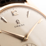 Omega Sub Second Jumbo 18k Rose 1947