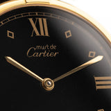 Cartier Vermeil Black 1990s