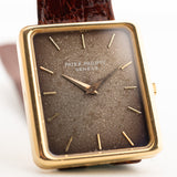 Patek Philippe 18k Rectangular 1970s