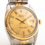 Rolex Datejust Two Tone Pie Pan 1978