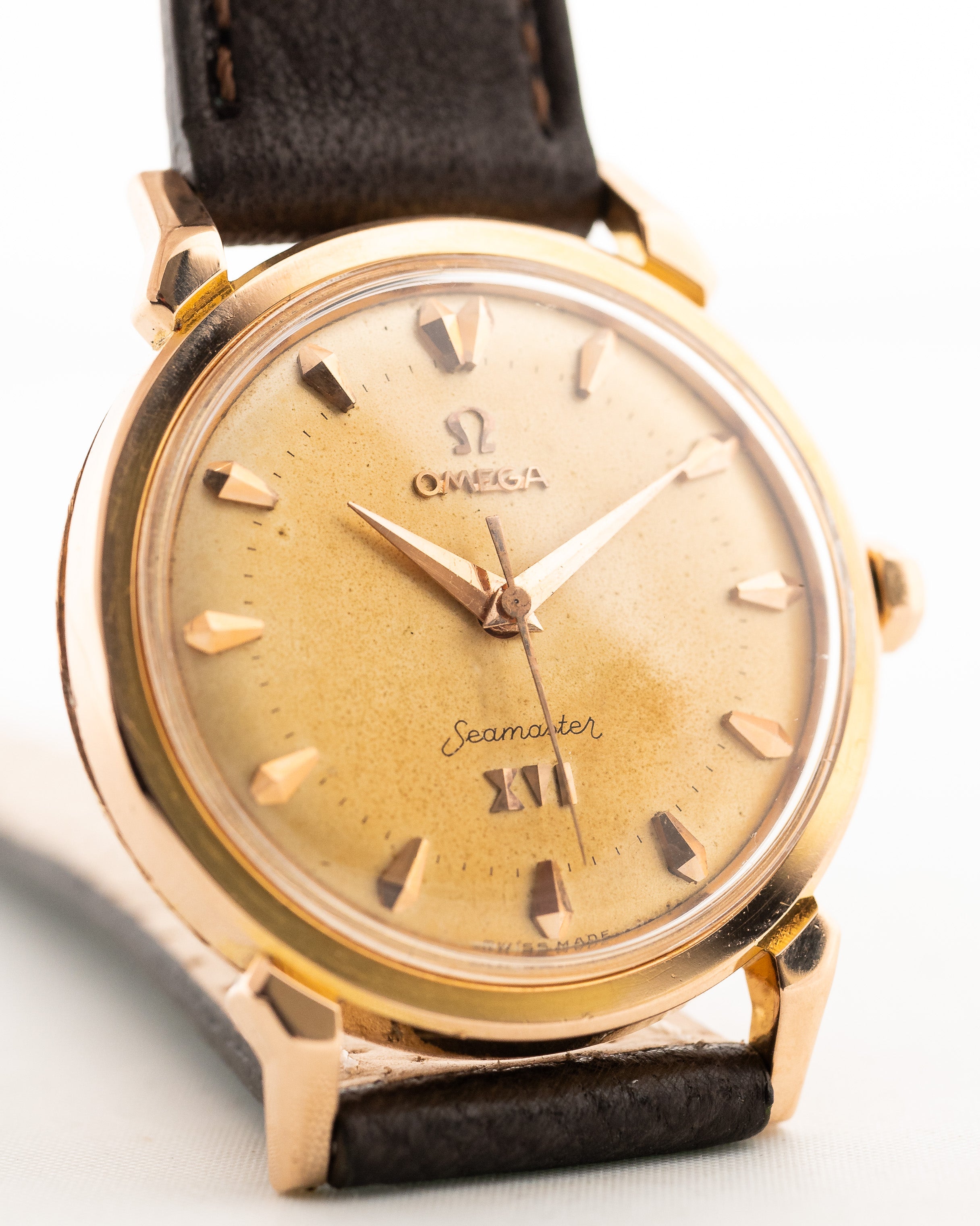 Vintage Omega Seamaster XVI 18k Olympic 1956 – GOLDAMMER