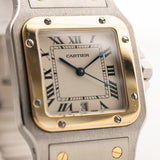 Cartier Santos Galbée Two Tone 1996