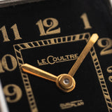 LeCoultre Duoplan Tank Gilt 1930s