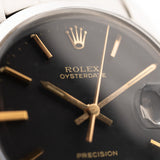 Rolex Oysterdate Black Gilt 1975