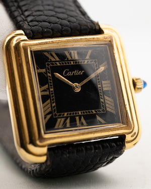 Cartier Stepped Black 1970s