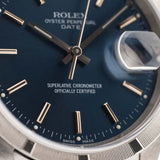Rolex Oyster Perpetual 15210 Date Blue 2004