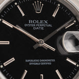 Rolex Oyster Perpetual 15210 Date Black 2002