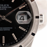 Rolex Oyster Perpetual 15210 Date Black 2002