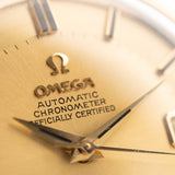 Omega Constellation 18k Date Onyx 1963