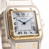 Cartier Santos Carée Two Tone 1990s