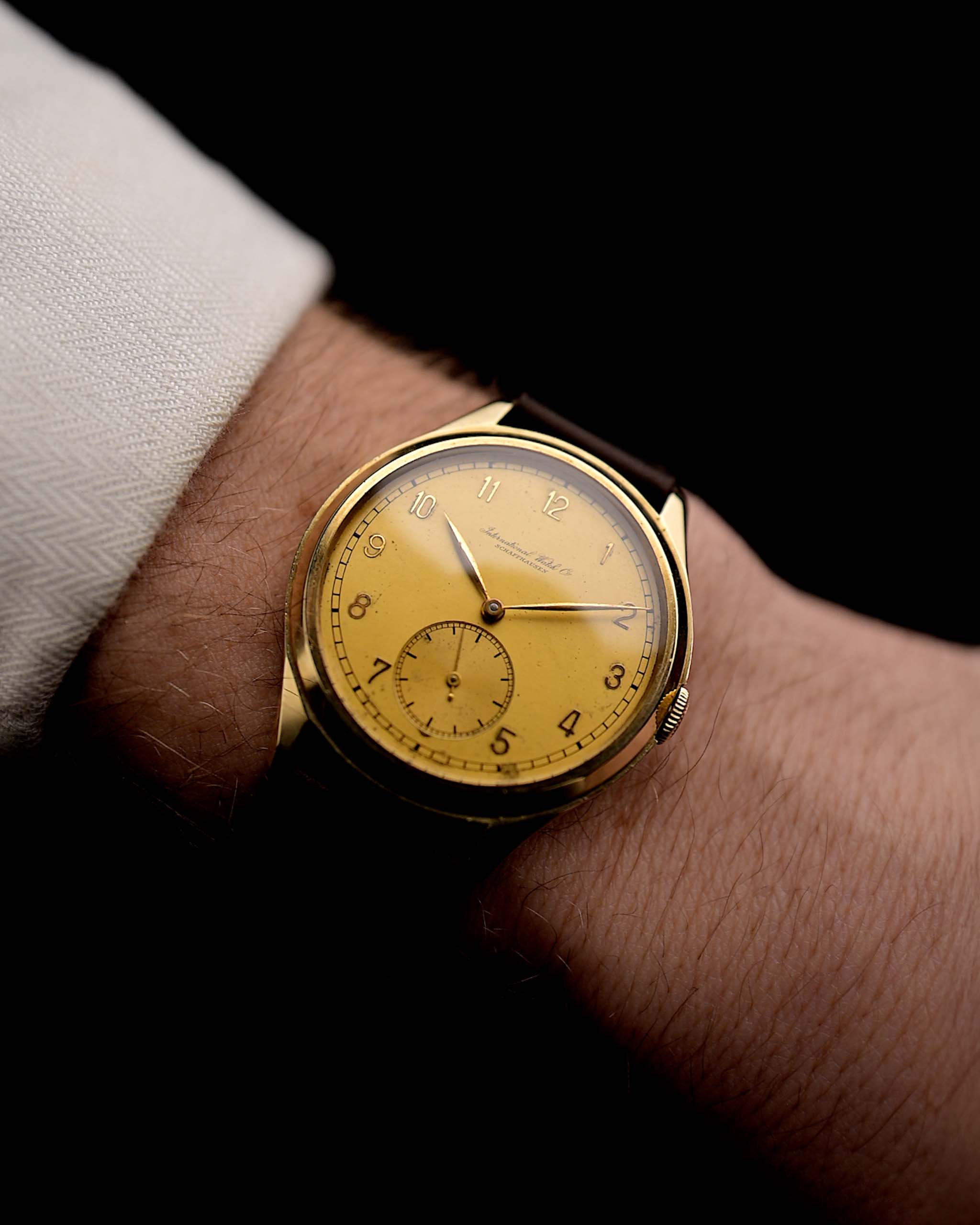 Vintage IWC Hermet Cal. 83 14k 1938
