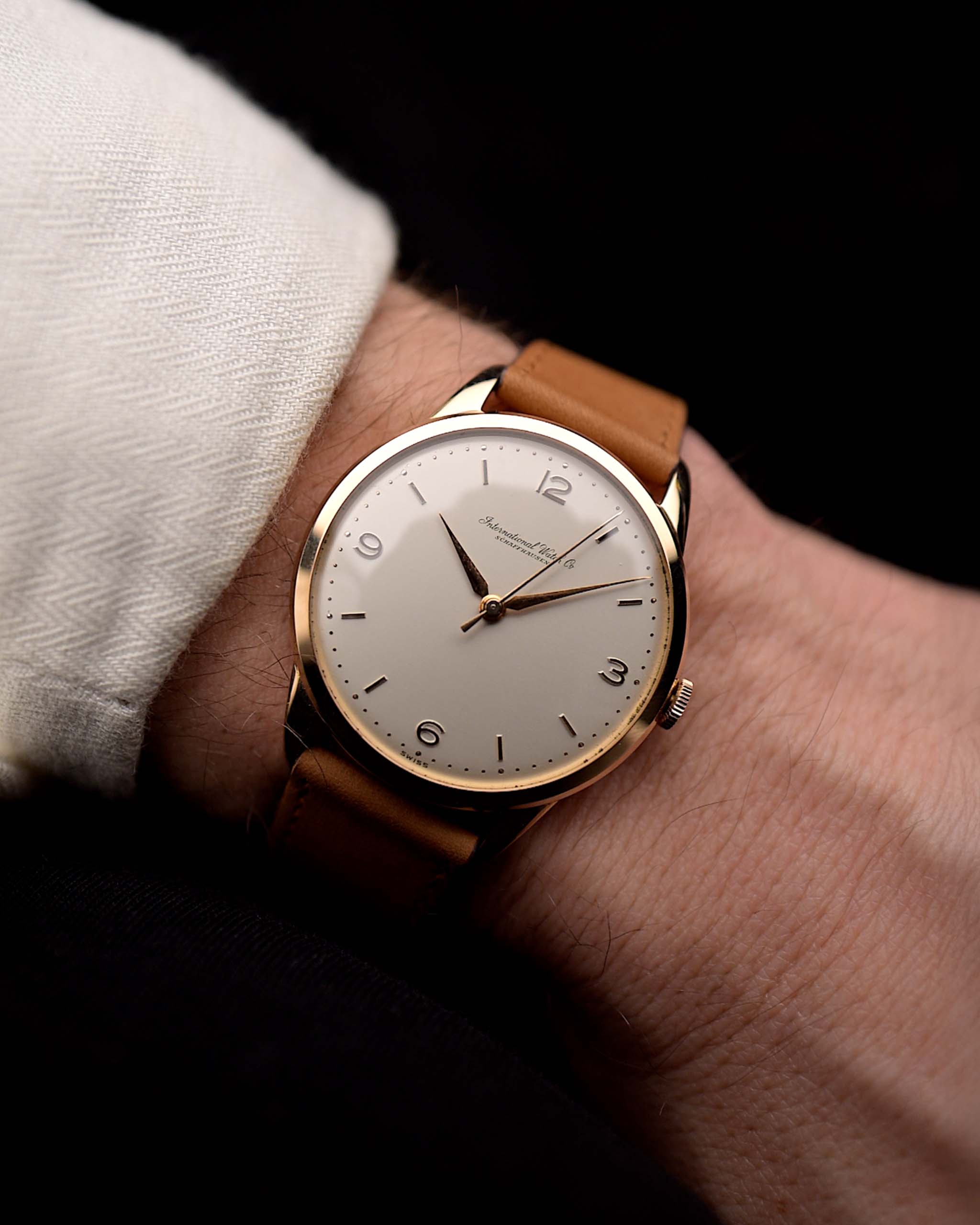 Vintage IWC Cal. 89 18k Rose 1958 IWC Watch