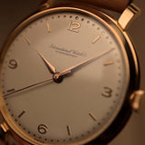 IWC Cal. 89  Shark Fin 18k Rose 1960