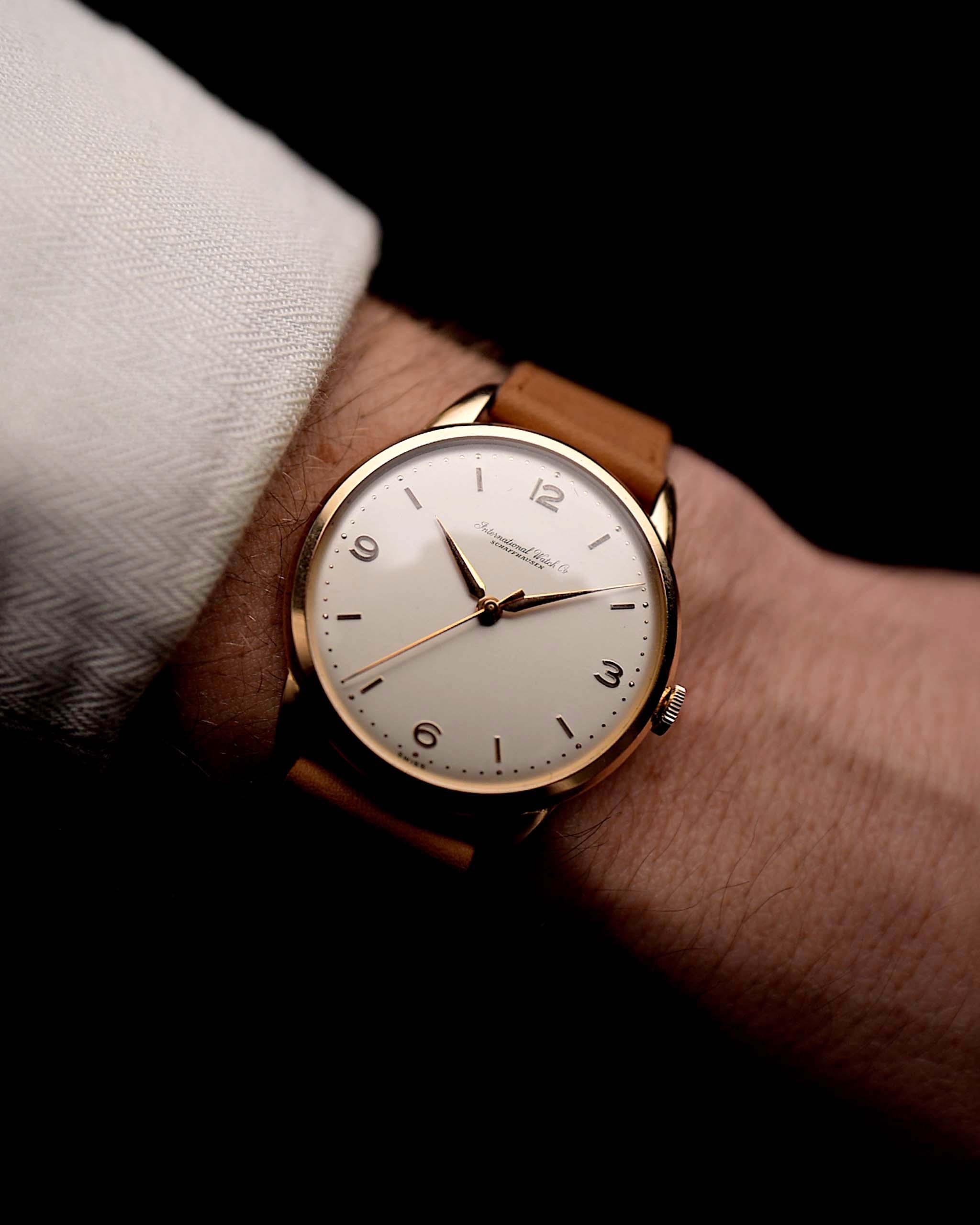 Vintage IWC Cal. 89 18k Rose 1958