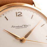 IWC Cal. 89 18k Shark Fin Rose 1958