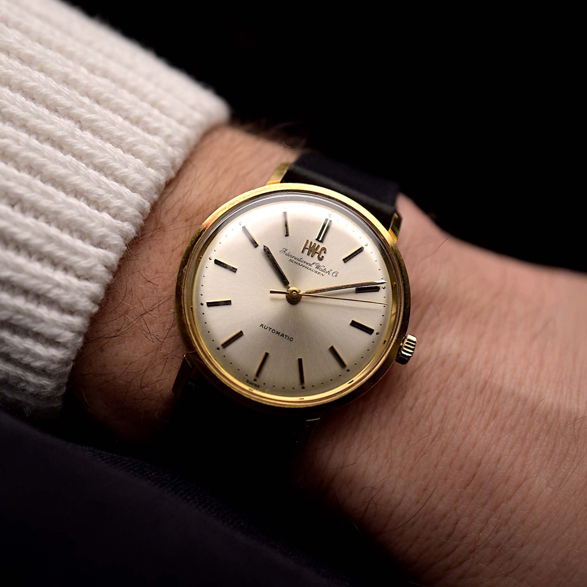 IWC R818A Automatic 18k 1966 - iwc watch yellow gold