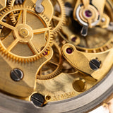 Jaeger LeCoultre 18k Rose Railroad 1950s