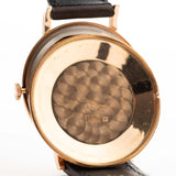 Jaeger LeCoultre 18k Rose Railroad 1950s