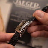 Jaeger LeCoultre Rectangular Black 1940s